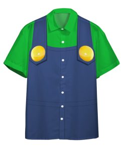 Gearhumans 3D Luigi Custom Short Sleeve Shirt