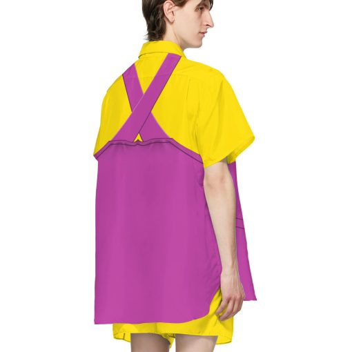 Gearhumans 3D Wario Custom Short Sleeve Shirt - Image 5