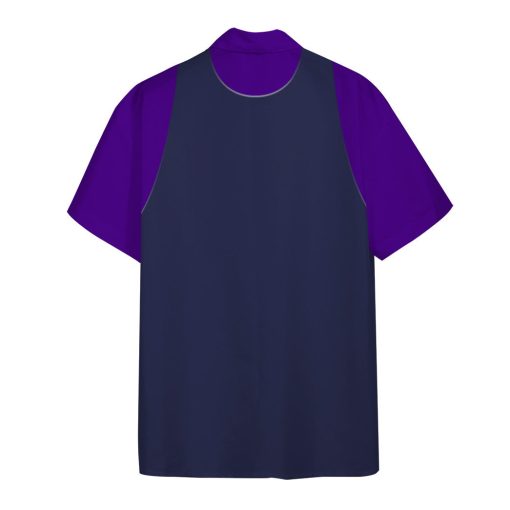 Gearhumans 3D Waluigi Custom Short Sleeve Shirt - Image 2