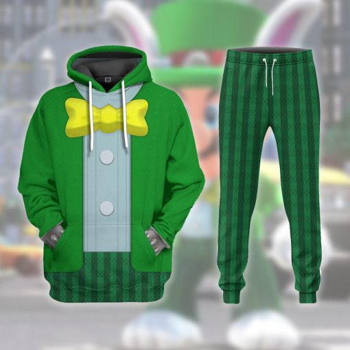 Gearhumans 3D Mario Topper the Broodal Hat & Suit Custom Hoodie Tshirt Apparel - Image 10