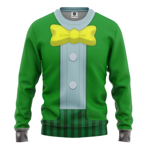 Gearhumans 3D Mario Topper the Broodal Hat & Suit Custom Hoodie Tshirt Apparel - Image 3