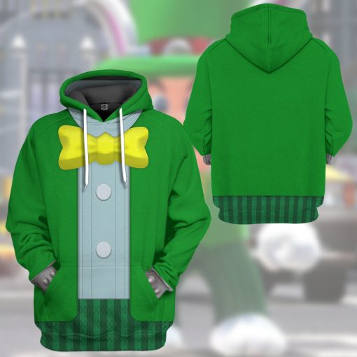 Gearhumans 3D Mario Topper the Broodal Hat & Suit Custom Hoodie Tshirt Apparel - Image 16