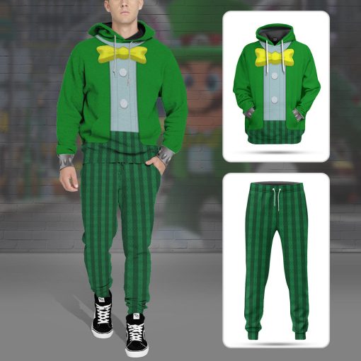 Gearhumans 3D Mario Topper the Broodal Hat & Suit Custom Hoodie Tshirt Apparel - Image 12