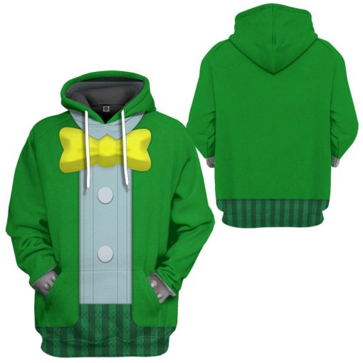 Gearhumans 3D Mario Topper the Broodal Hat & Suit Custom Hoodie Tshirt Apparel - Image 9