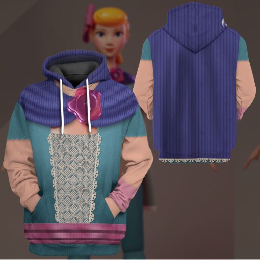 Gearhumans 3D Bo Peep Cosplay Tshirt Hoodie Apparel - Image 11