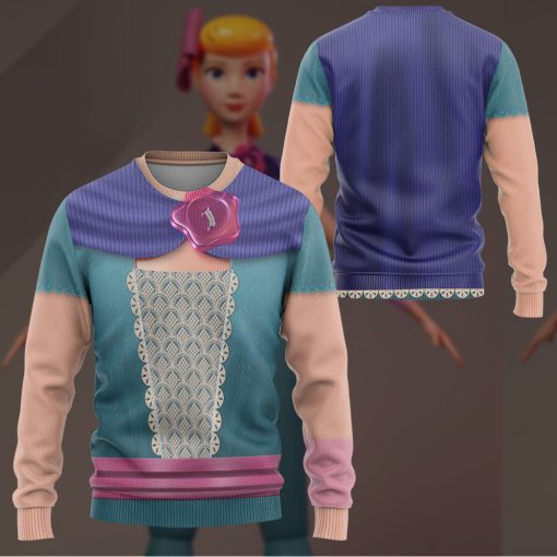Gearhumans 3D Bo Peep Cosplay Tshirt Hoodie Apparel - Image 12