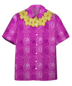 Gearhumans 3D Mario Resort Outfit Purple Custom Short Sleeve Shirt