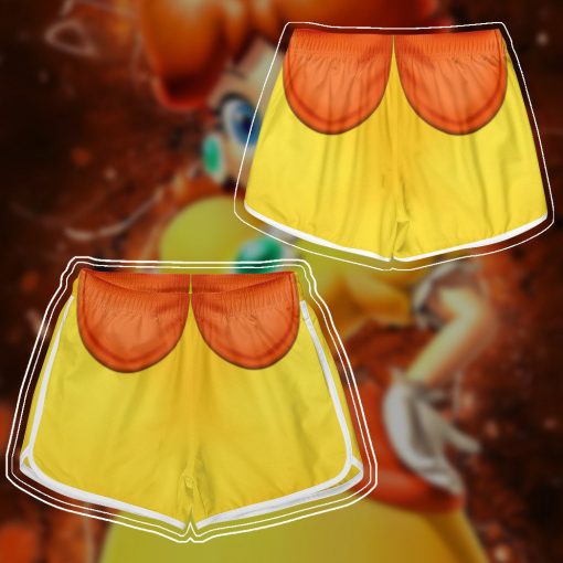 Gearhumans 3D Princess Daisy Custom Short Sleeve Shirt - Image 9