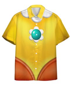 Gearhumans 3D Princess Daisy Custom Short Sleeve Shirt