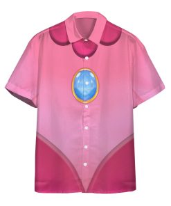 Gearhumans 3D Princess Peach Custom Short Sleeve Shirt