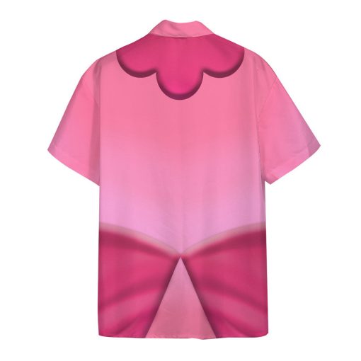 Gearhumans 3D Princess Peach Custom Short Sleeve Shirt - Image 5