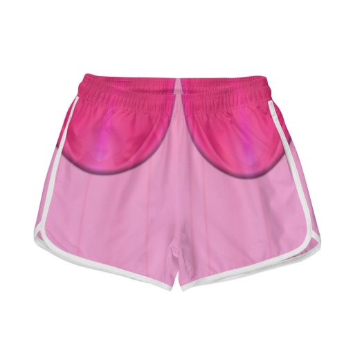 Gearhumans 3D Princess Peach Custom Short Sleeve Shirt - Image 2