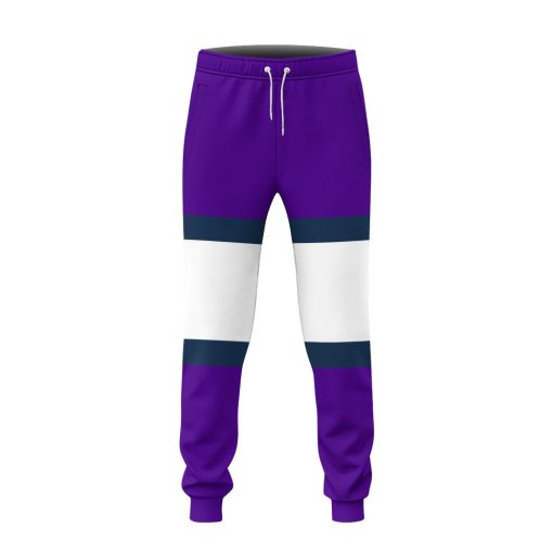 Gearhumans 3D Waluigi Sports Custom Name Custom Number Hoodie Tshirt Apparel - Image 2