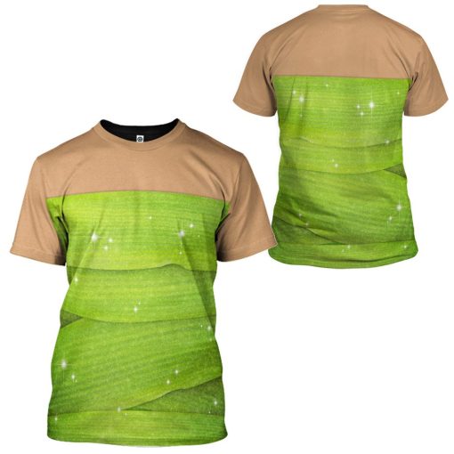Gearhumans 3D Tinker Bell Custom Hoodie Tshirt Apparel 16 Gearhumans 3D Tinker Bell Custom Hoodie Tshirt Apparel - Image 16