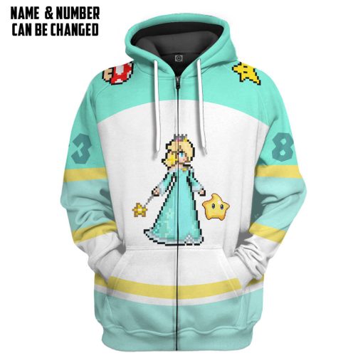 Gearhumans 3D Rosalina Sports Custom Name Custom Number Hoodie Tshirt Apparel