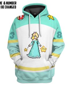 Gearhumans 3D Rosalina Sports Custom Name Custom Number Hoodie Tshirt Apparel