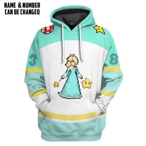 Gearhumans 3D Rosalina Sports Custom Name Custom Number Hoodie Tshirt Apparel