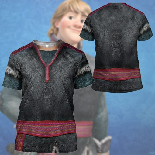 Gearhumans 3D Kristoff Frozen Custom Hoodie Tshirt Apparel 11 Gearhumans 3D Kristoff Frozen Custom Hoodie Tshirt Apparel - Image 11