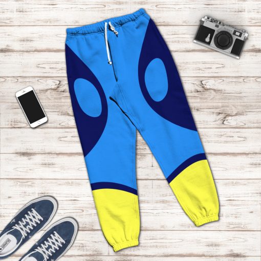 Gearhumans 3D Finding Nemo Dory Cosplay Costume Custom Sweatpants - Image 4
