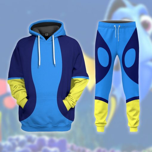 Gearhumans 3D Finding Nemo Dory Cosplay Costume Custom Hoodie Tshirt Apparel 11 Gearhumans 3D Finding Nemo Dory Cosplay Costume Custom Hoodie Tshirt Apparel - Image 11