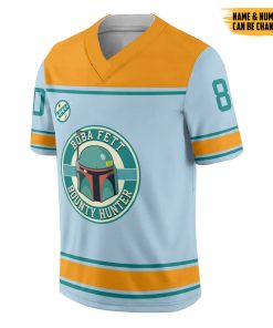 Gearhumans 3D S.W Boba Fett Custom Name Custom Number Jersey
