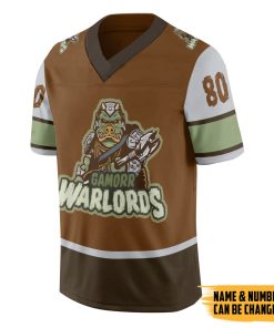 Gearhumans 3D SW Gamorr Warlords Custom Name Custom Number Jersey
