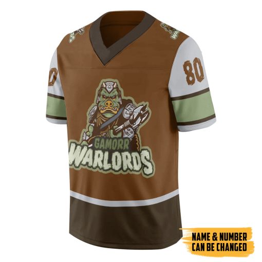 Gearhumans 3D SW Gamorr Warlords Custom Name Custom Number Jersey