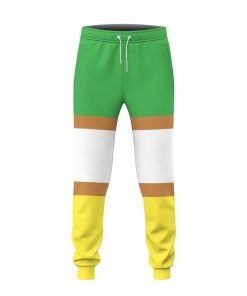 Gearhumans 3D Green Koopa Troopa Sports Custom Sweatpants