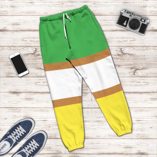 Gearhumans 3D Green Koopa Troopa Sports Custom Sweatpants