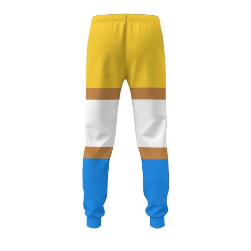 Gearhumans 3D Magikoopas Kamek Sports Custom Sweatpants - Image 2