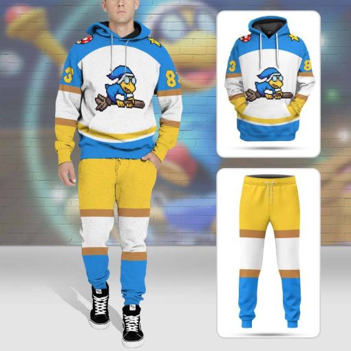 Gearhumans 3D Magikoopas Kamek Sports Custom Sweatpants - Image 4