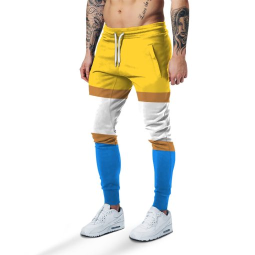 Gearhumans 3D Magikoopas Kamek Sports Custom Sweatpants - Image 3