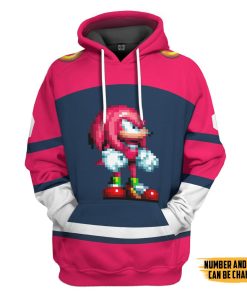 Gearhumans 3D STH Knuckles Sport Custom Name Custom Number Hoodie Tshirt Apparel