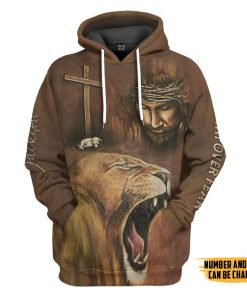 Gearhumans 3D I Would Rather Stand With God Jesus Christ Custom Tshirt Hoodie Apparel