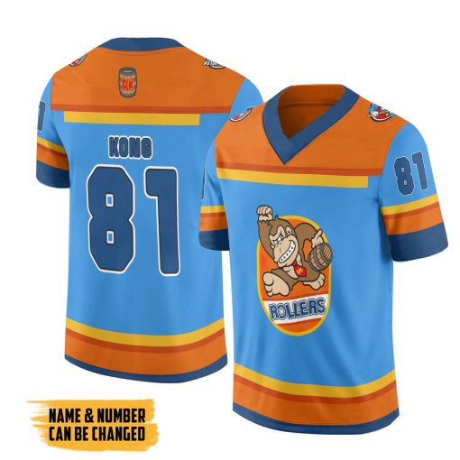 Gearhumans 3D Donkey Kong Rollers Custom Name Custom Number Jersey - Image 3