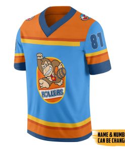 Gearhumans 3D Donkey Kong Rollers Custom Name Custom Number Jersey