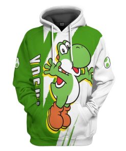 Gearhumans 3D Happy Bowser Custom Hoodie Tshirt Apparel