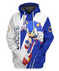 Gearhumans 3D STH Sonic Custom Tshirt Hoodie Apparel