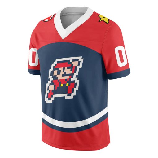 Gearhumans 3D Mario Custom Name Custom Number Jersey - Image 4