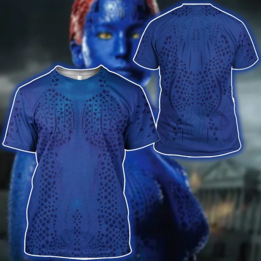 Gearhumans 3D Mystique Cosplay Tshirt Hoodie Apparel