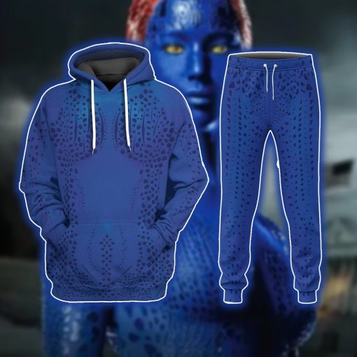 Gearhumans 3D Mystique Cosplay Sweatpants - Image 4