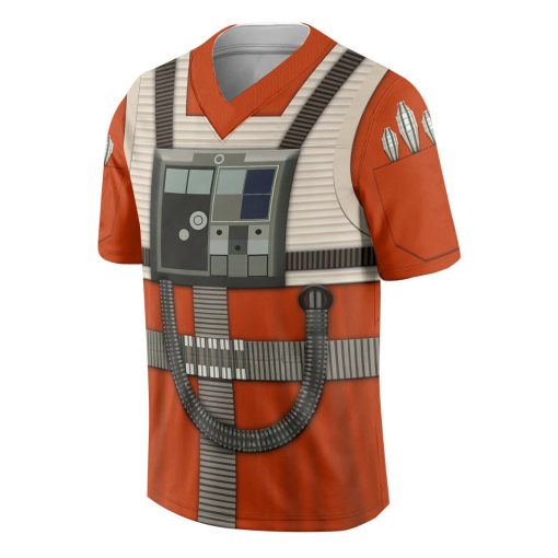 Gearhumans 3D SW Rebel Pilot Custom Football Jersey