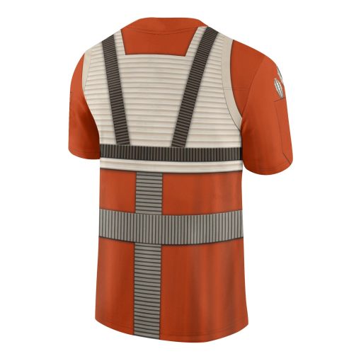 Gearhumans 3D SW Rebel Pilot Custom Football Jersey