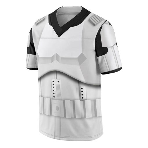 Gearhumans 3D SW Stormtrooper Custom Football Jersey