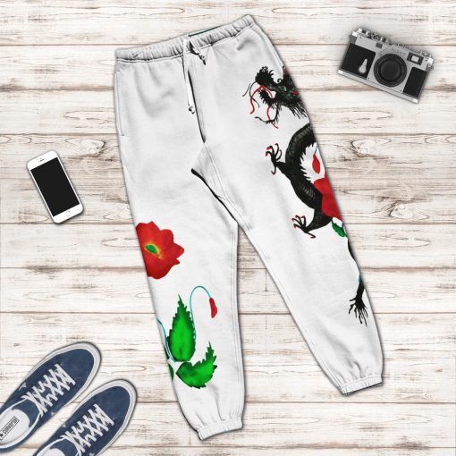 Gearhumans Jimmy Page Dragon Suit Custom Sweatpants - Image 4