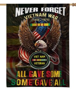 Gearhumans 3D Vietnam Veteran Flag Custom Flag