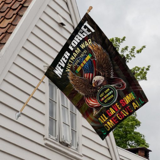 Gearhumans 3D Vietnam Veteran Flag Custom Flag