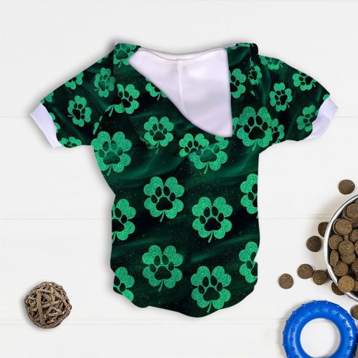 Gearhumans 3D Happy ST Patrick Day Custom Dog Hoodie - Image 5