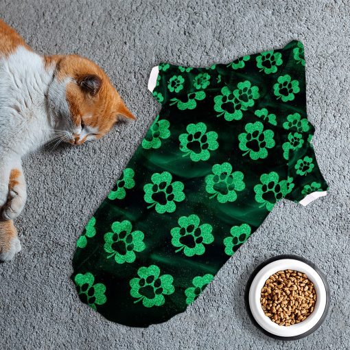 Gearhumans 3D Happy ST Patrick Day Custom Dog Hoodie - Image 6