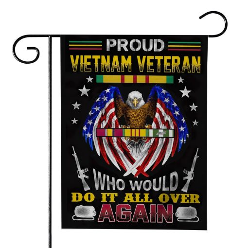Gearhumans 3D Vietnam Veteran Memorial Flag Custom Flag - Image 2